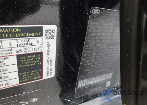 2018 Land Rover Discovery Hse из США, поврежденный, VIN SALRR2RK2JA078457